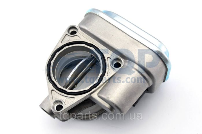 Заслонка дроссельная 038128063F, Volkswagen Golf 5 (04-09) (Фольксваген Гольф 5)