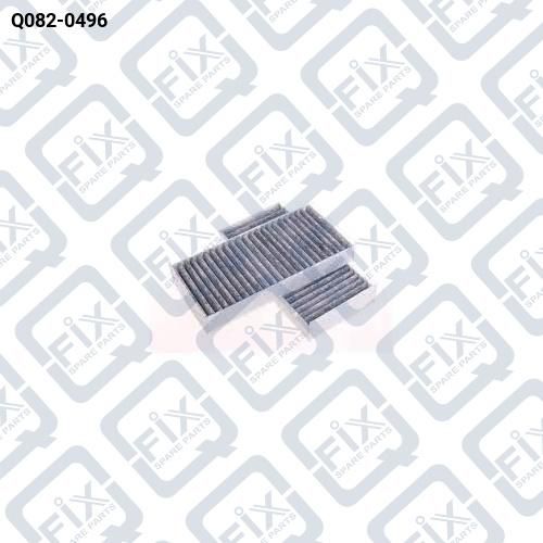 ФИЛЬТР САЛОНА УГОЛЬНЫЙ Q082-0496