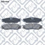 Колодки гальмівні Q093-0036