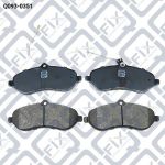 Колодки гальмівні Q093-0351