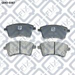 Колодки гальмівні Q093-0387
