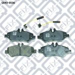 Колодки гальмівні дискові (задні) Q093-0536