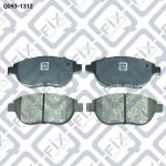 Колодки гальмівні Q093-1312