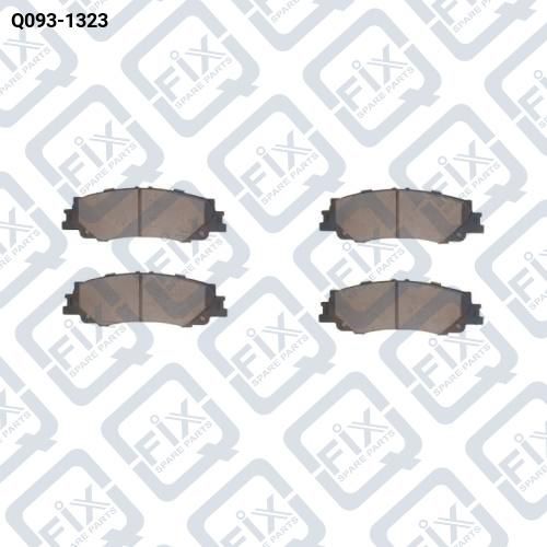 КОЛОДКИ ТОРМОЗНЫЕ ЗАДНИЕ Q093-1323