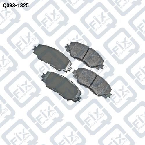 КОЛОДКИ ТОРМОЗНЫЕ ПЕРЕДНИЕ ДИСКОВЫЕ Q093-1325