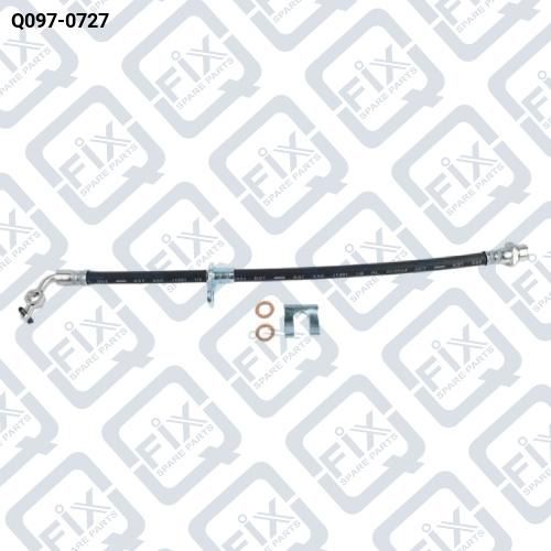 ШЛАНГ ТОРМОЗНОЙ ПЕРЕДНИЙ ЛЕВЫЙ Q097-0727