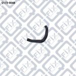 Патрубок радіатора (нижній) Q173-0048