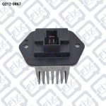 РЕЗИСТОР ВЕНТИЛЯТОРА ПЕЧКИ (ОТОПИТЕЛЯ САЛОНА) Q212-0867