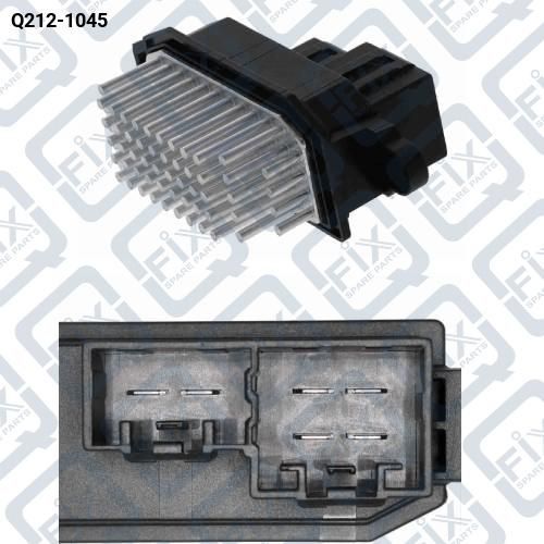 РЕЗИСТОР ВЕНТИЛЯТОРА ПЕЧКИ (ОТОПИТЕЛЯ САЛОНА) Q212-1045