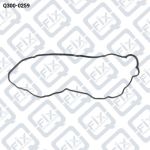 Прокладка кришки клапанів (ліва) Q300-0259