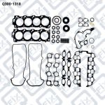 КОМПЛЕКТ ПРОКЛАДОК ДВИГАТЕЛЯ Q300-1318