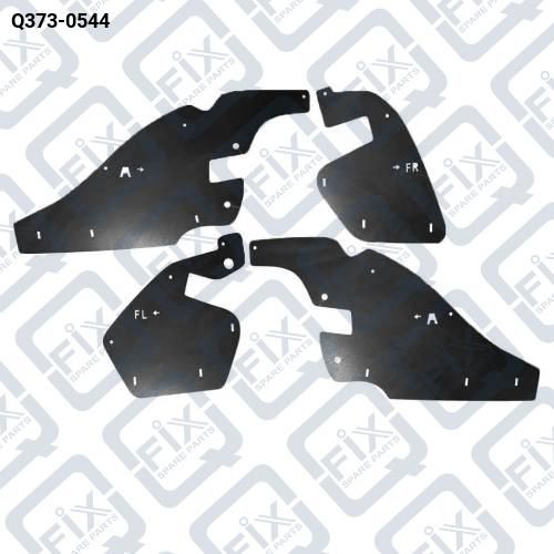 ЗАЩИТА ДВИГАТЕЛЯ ПЕРЕДНЯЯ ЛЕВАЯ ПЫЛЬНИК (комплект) Q373-0544