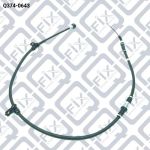 Трос гальмівний (правий) Q374-0643