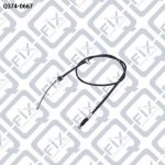 Трос гальмівний (лівий) Q374-0667