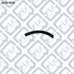 НАКЛАДКА АРКИ КРЫЛА ПЕРЕДНЯЯ ЛЕВАЯ (педняя часть) Q376-0333