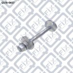 БОЛТ РАЗВАЛЬНЫЙ ПЕРЕД НИЖ РЫЧАГА (К-Т шайба+гайка) Q376-0657