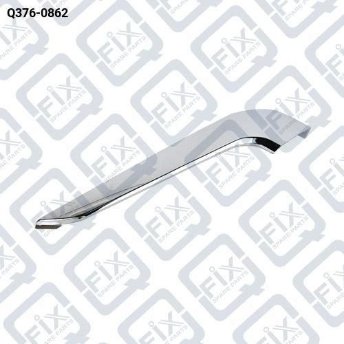 МОЛДИНГ БАМПЕРА ЛЕВЫЙ (ХРОМ) Q376-0862