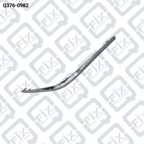 МОЛДИНГ БАМПЕРА ЗАДНЕГО ЛЕВЫЙ (ХРОМ) Q376-0982